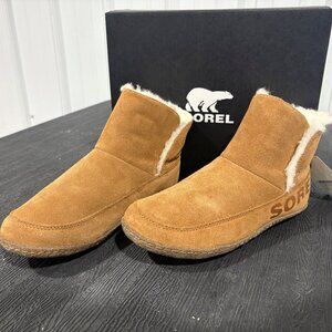 🔥 Brand New Sorel Nakiska Leather Booties – Size 8.5 – Save BIG! 🔥